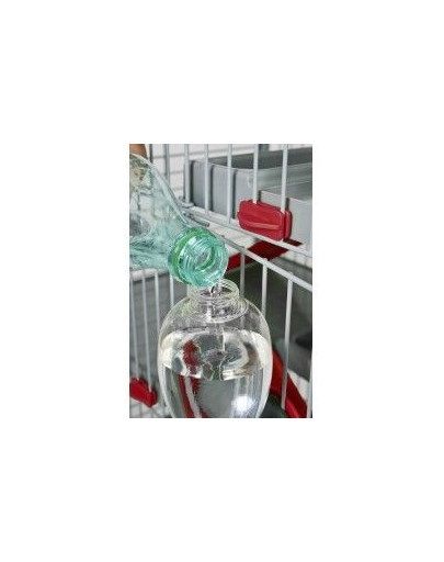 ZOLUX Napájačka pre hlodavce s plnením zhora 500 ml červená