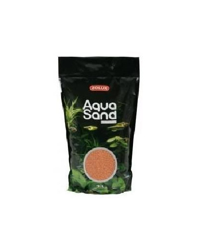 ZOLUX Aquasand Trend Savanna Orange 3 l Pomarańczowy