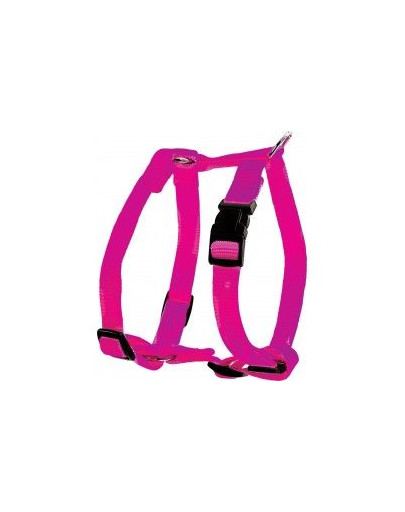 ZOLUX Postroj pre psov Nylon regulovateľný 15 mm ružový