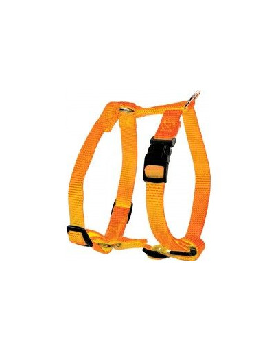 ZOLUX Postroj pre psov Nylon regulovateľný 20 mm oranžový