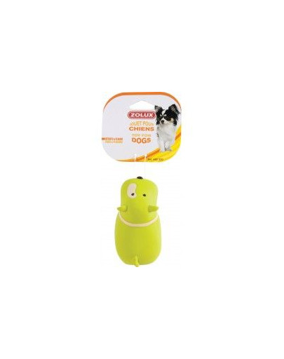 ZOLUX Latexový pes 17,5 cm, rôzne vzory a farby