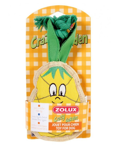 ZOLUX Hračka pre psov "Crazy Garden" ananás 20 cm