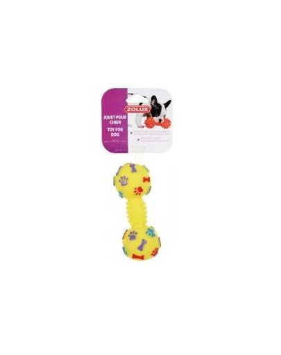 ZOLUX Hračka pre psa vinylová činka 15 cm