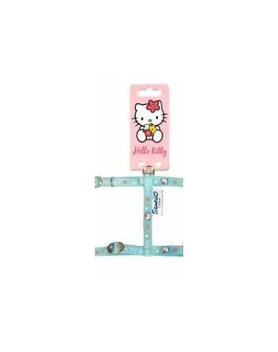 ZOLUX Postroj pre psov Hello Kitty 10 mm nebesky modrý