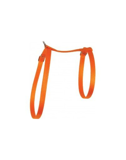 ZOLUX Postroj pre mačky Nylon 10 mm oranžový