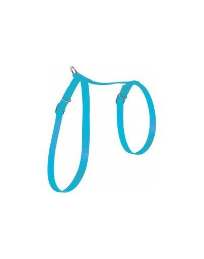 ZOLUX Postroj pre psov pre mačky  Nylon 10 mm tyrkysový