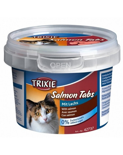 TRIXIE Tabletki Z Łososiem. 75 g