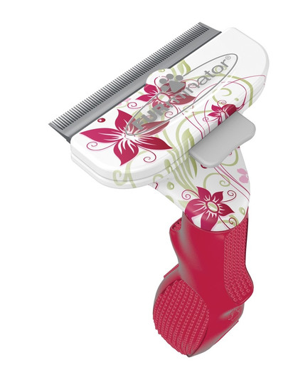 FURMINATOR Trymer dla kotów długowłosych Flower Design - Small