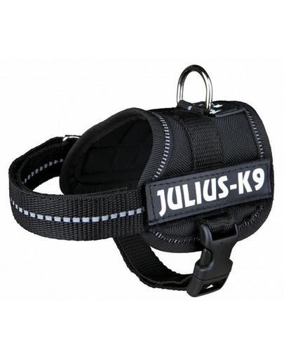 TRIXIE Postroj pre psov Julius-K9 postroj mini-mini / S 40-53 cm čierny