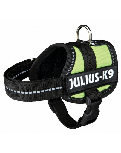 TRIXIE Szelki julius-k9 XL  82–118 cm limonkowy