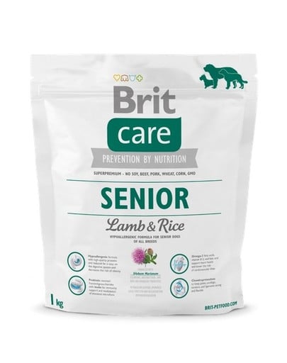 BRIT Care Dog Senior Lamb & Rice 1kg