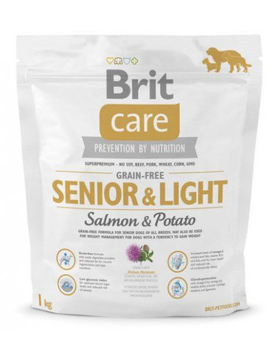 BRIT Care Grain-Free Senior Salmon & Potato 1kg