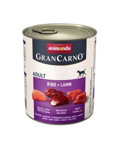 ANIMONDA Grancarno hovädzie/jahňacie konzerva 400 g