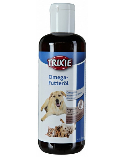 TRIXIE Olej spożywczy dla psów i kotów Omega, 250 ml