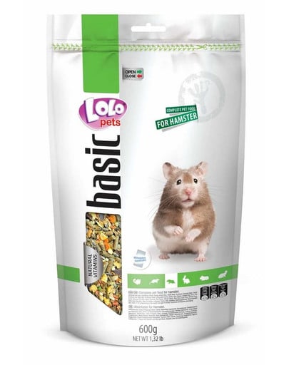 Lolo PETS Krmivo pre škrečka 0,6 kg