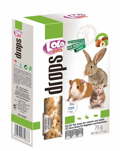 Lolo PETS Kvapky pre hlodavce orechové