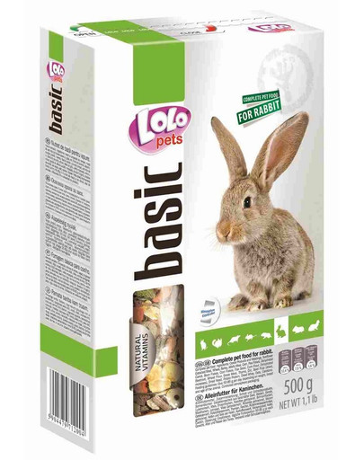 Lolo PETS krmivo pre králika 0,5kg