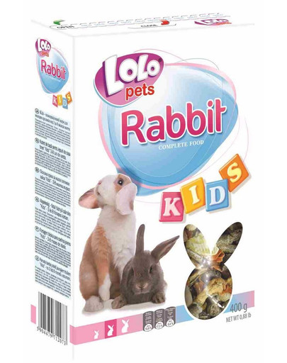 Lolo PETS krmivo pre králika - Kids 0,4kg