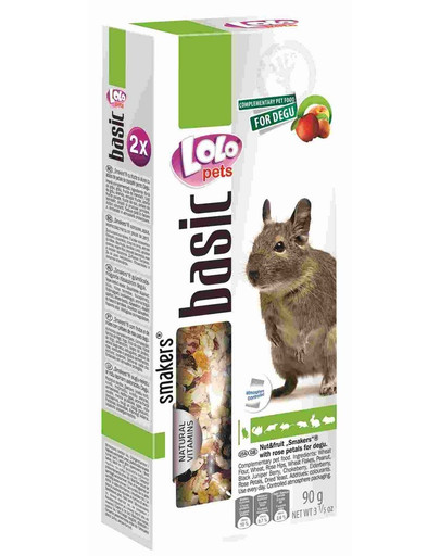 LOLO PETS Smakers Dla Koszatniczki Owocowo-orzechowy