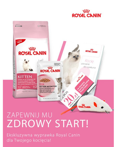 ROYAL CANIN Wyprawka dla kociąt + kupon 20zł na karmę