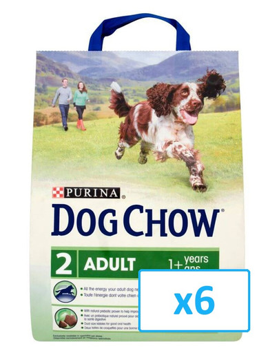 PURINA Dog Chow Adult jagnięcina 2.5 kg x 6
