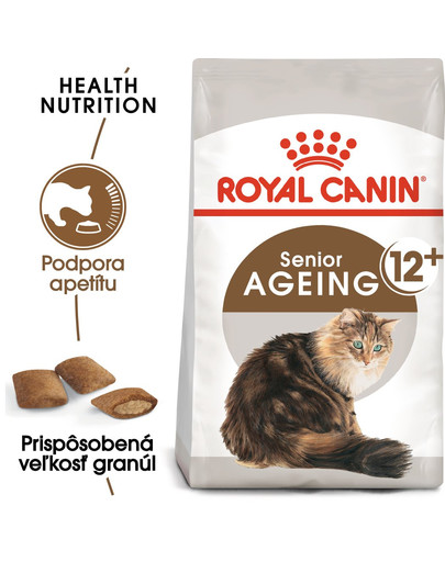 ROYAL CANIN Ageing 12+ granule pre staré mačky 4kg