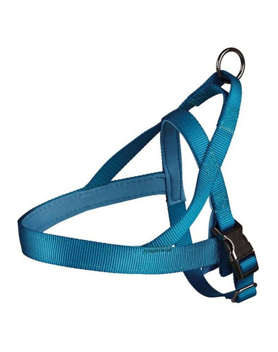 TRIXIE Szelki Norweskie Experience, L: 60–76 cm/30 mm, Niebieska