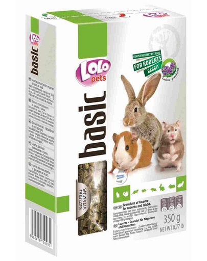 Lolo PETS Lucerna pre hlodavce 0,35 kg