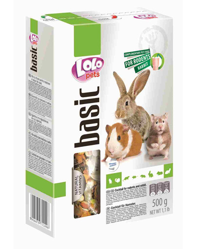 LOLO PETS Koktail pre hlodavce 1.4 kg