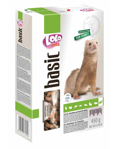 Lolo PETS Krmivo pre fretky 0,45kg
