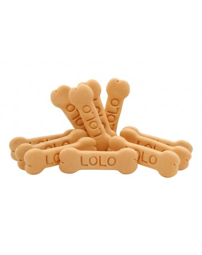 LOLO PETS Ciastka Dla Psa Kości M Bananowe 3kg