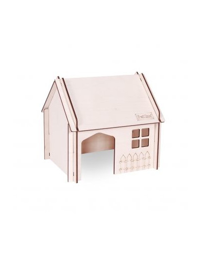 PET INN Drevený dom so skladacou strechou 2