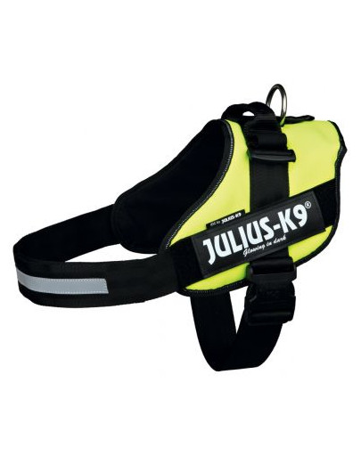 TRIXIE Postroj pre psov Julius-K9 IDC, 3 / XL: 82-115 cm, neónovo žltý