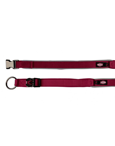 TRIXIE Obojok Experience, L-XL: 45-60 cm / 25 mm, vínový