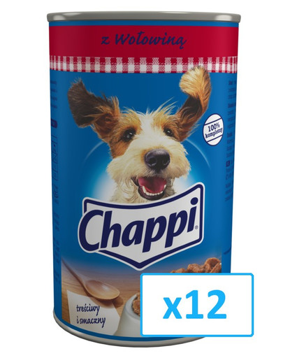 CHAPPI hovädzie 1.2 kg x12