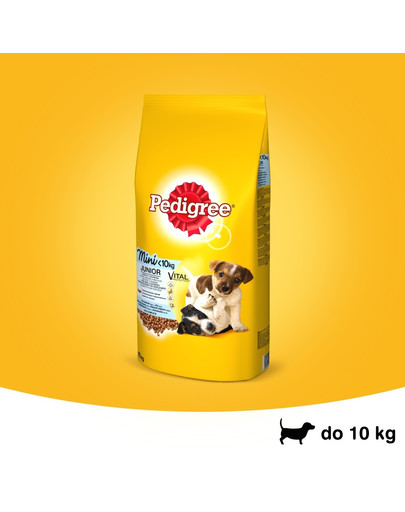 PEDIGREE malé plemena Junior, kuracie 11kg