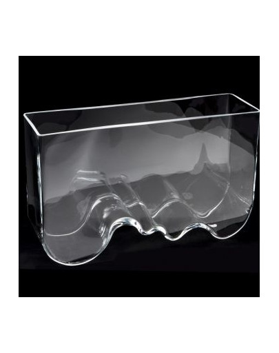 AQUAEL Akvárium Aqua Decoris vlnité 40X12X24 Cm