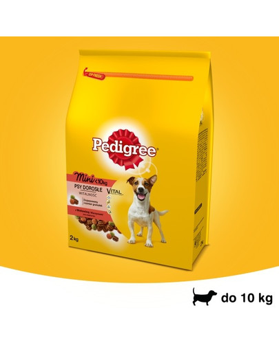 PEDIGREE Małe rasy wołowina i warzywa 5 x2 kg