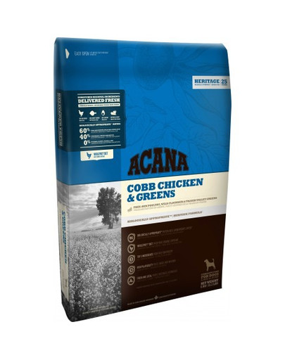 ACANA Adult Cobb Chicken & Greens All Breeds 17kg