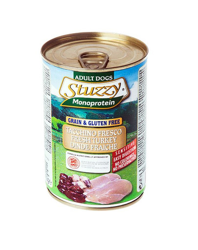 STUZZY Monoprotein Turkey - Morčacie 0.4kg