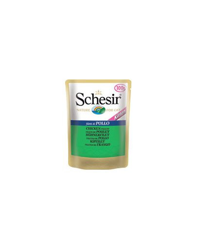 SCHESIR Kuracie filé pre mačiatka 100G