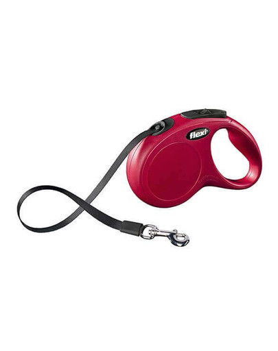 FLEXI Smycz New Classic M-L Taśma 5 m do 35 kg