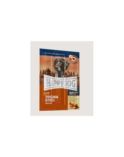 HAPPY DOG Toscana Sticks Duck 30g
