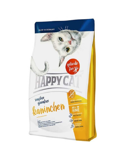 HAPPY CAT Sensitive Grainfree Králik 300 g