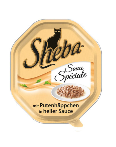 SHEBA frykas indyk w białym sosie 85g
