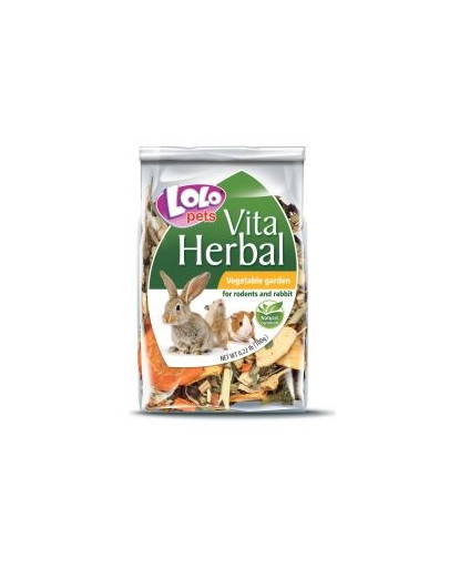 Lolo PETS Rastlinná záhrada pre hlodavce100g