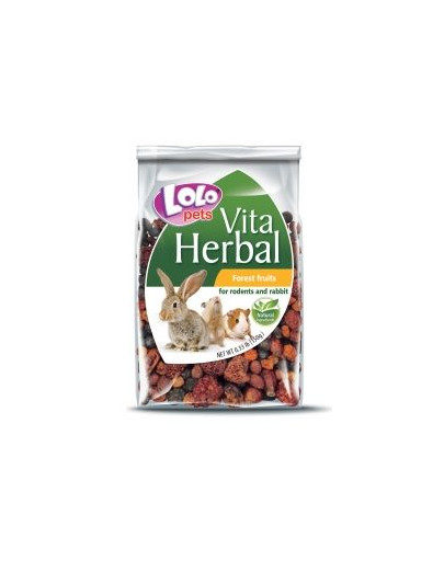 Lolo PETS Lesné ovocie pre hlodavce 150G