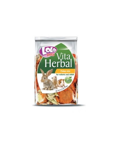 Lolo PETS Mix Mix plátky pre hlodavce 150G