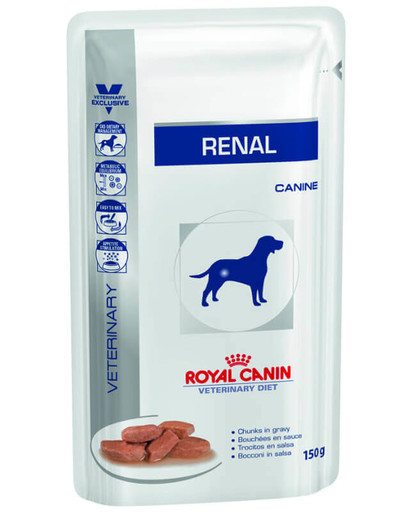 ROYAL CANIN Veterinary Diet Canine Renal kapsička 10x 150g