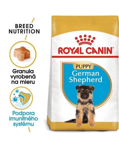 ROYAL CANIN German Shepherd Puppy 12 kg granule pre šteňa nemeckého ovčiaka do 15 mesiacov